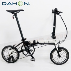 DAHON大行 K3(KAA433)14吋3速鋁合金折疊單車-白/黑色