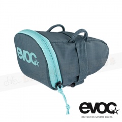 evoc SEAT BAG 單車座管袋(扣具式)-小S-SLATE石板色/暗藍灰色