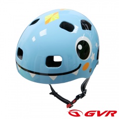GVR-G815 兒童安全帽-藍恐龍