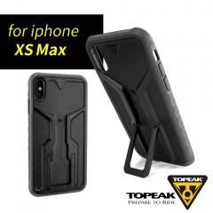 TOPEAK RideCase-iPhone Xs MAX(6.5吋)抗震防摔手機保護殼-黑