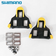 Shimano SM-SH11/公路車鞋底扣片SPD-SL系統/6度/黃(Y42U98010)
