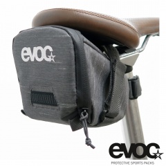 evoc SEAT BAG TOUR單車座管袋(魔鬼氈式)-大L-碳纖灰色