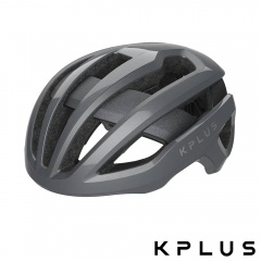 KPLUS安全帽S系列公路競速-NOVA-灰(全視角反光示警系統)