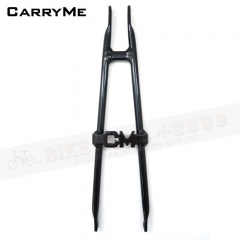 CarryMe 專用中管支撐架連桿/亮光黑(CM LOGO)