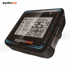 Xplova E7 自行車智慧碼錶/GPS/1.8吋顯示幕/三段式可調背光/IPX7防水/USB充電