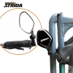 STRIDA 多角度可折後照鏡(左右一車份/市售單車共用)-黑