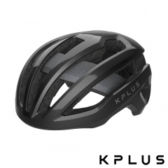 KPLUS安全帽S系列公路競速-NOVA-黑(全視角反光示警系統)
