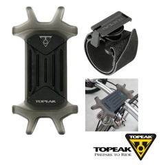 TOPEAK OMNI RideCase(TT9849B) 手機套/多用途手機固定座/彈性矽膠/適4.5~6.5吋手機(附Strap mount)-黑