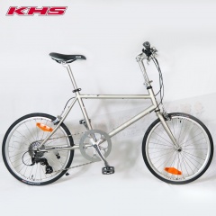 KHS功學社 P20-T451 鉻鉬鋼8速小徑單車-霧鈦(YS8316)