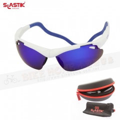 SLASTIK EAGLE-FIT-002 極限運動系列前扣式磁框太陽眼鏡-White Tailed白/藍