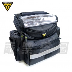 TOPEAK TourGuide Handlebar Bag 快拆式車前袋/地圖包/(TT3021B)/5L 限重5kg-黑(附肩帶/快拆固定座)