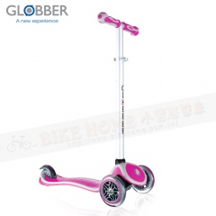 Globber哥輪步 二合一兒童滑板車(MY FREE 2C/雙色版)-粉紅