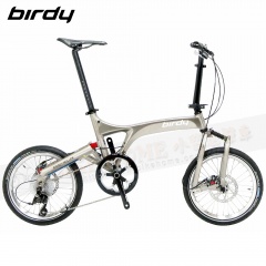 Birdy Sport Disc 10SP 10速碟煞版摺疊單車-髮絲紋＋黑金油