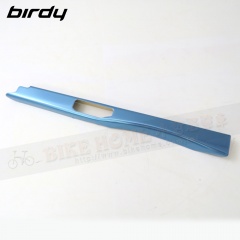 BIRDY(Ⅲ)三代鳥車架專用後叉不銹鋼保護片-ㄇ型((凹槽+閃位))