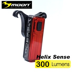 MOON Helix Sense 300流明IPX7超輕超亮煞車智能後燈