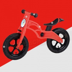 PopBike 兒童滑步車(經典款/氣胎)-紅