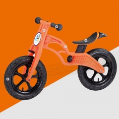 PopBike 兒童滑步車(經典款/氣胎)-橘
