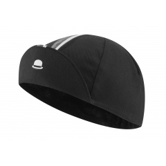 chapeau_cotton_cap_striped_grosgain_black_c1227_front