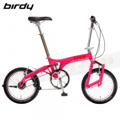 Birdy Frog Inter8  內8速摺疊單車-小桃紅