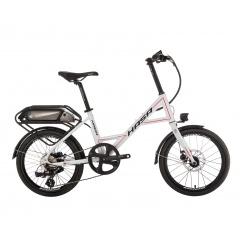 HASA 2021 HAWK 20吋/8速/後輪電機/36V 11.6Ah電動輔助自行車/小徑單車-白