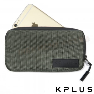 KPLUS防潑水騎行小包-加長款Plus（大：適用iPhone7+/8+/X/11/11Pro）-鐵灰色