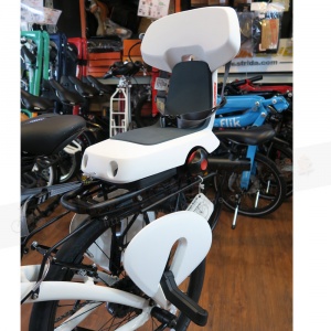 Polisport Guppy Junior 兒童座椅-限重35公斤/適用6-10歲/白