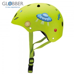 Globber哥輪步 兒童安全帽-火箭綠-XS (51-54cm)