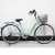 JOKER傑克單車 A2603A1-淑女車26吋高碳鋼單速(含菜籃)-淺綠