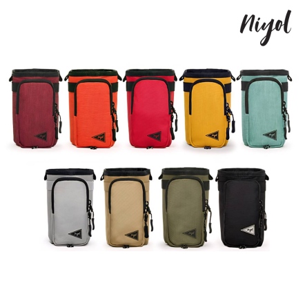 Niyol韓國Stem bag AlphaGo3點固定式車把包/水壺袋/手機袋(含手機防掉彈簧繩)-此賣場共9色