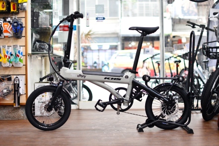 KHS功學社 ePONY電小馬 16吋8速5段電動輔助折疊自行車-水泥灰(類小布)