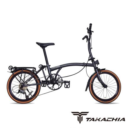 TAKACHIA達卡佳(新布) TIIME C16/C20-鈦色Matte Grey(基本色)(常備款)-兩種輪徑規格9速三折式鉻鉬鋼折疊單車